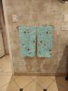 Brown French Bulldog in Bathtub Bath Towel Large Oversized Plush Fitness Body Towel, Ultra Soft Absorbent Quick Drying, 42"L x 24"W
