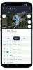 Get Realtime SMS/Live Tracking Data w/ Pet Tracker GPS Dog Collar Tracker Size:M